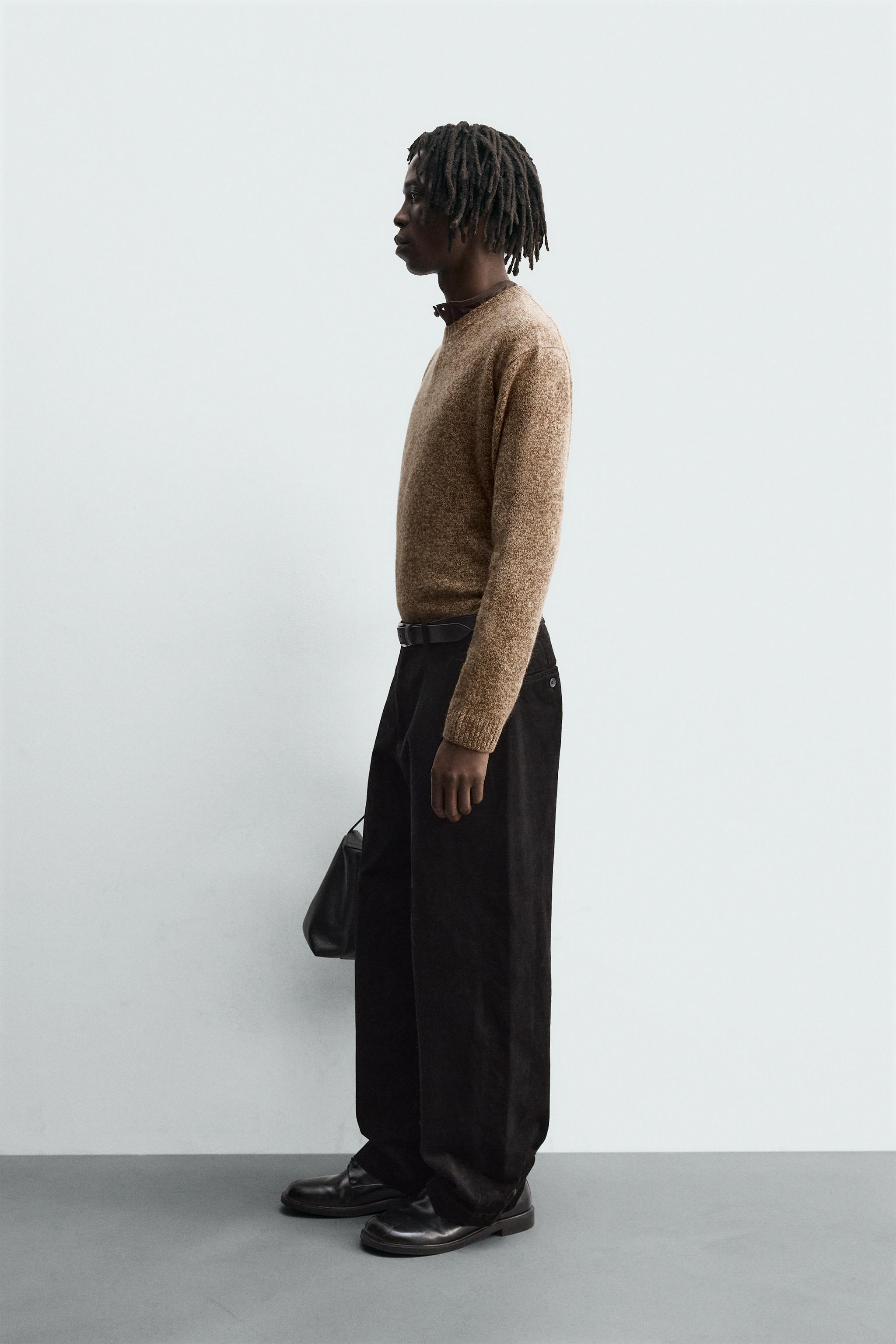 100% WOOL TEXTURED JUMPER
